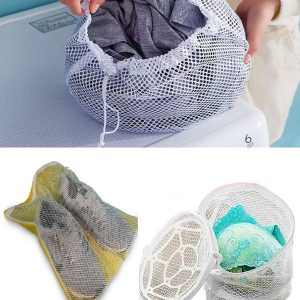 3lü Yıkama File Seti - Ayakkabı Filesi-Plastik Aparatlı Sütyen Yıkama- Çamaşır Yıkama Filesi (538538) - Görsel 4