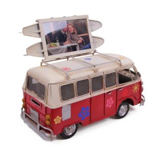 Dekoratif Metal Minibüs Çerçeveli Biblo Kumbaralı (538538) - Görsel 3