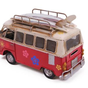 Dekoratif Metal Minibüs Çerçeveli Biblo Kumbaralı (538538) - Görsel 5