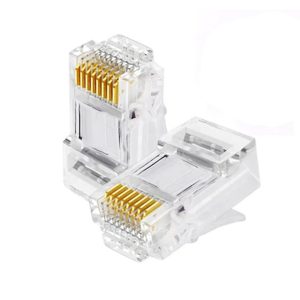 Rj45  10P/10C Soket (25Li Paket) (538538)